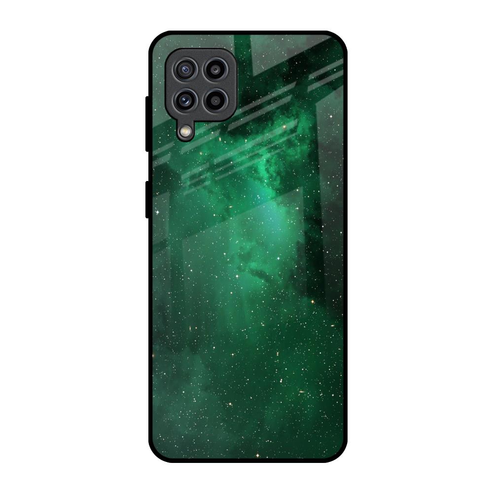 Emerald Firefly Samsung Galaxy F22 Glass Back Cover Online