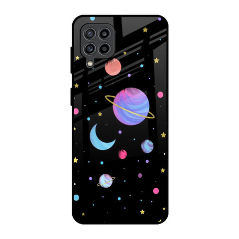 Planet Play Samsung Galaxy F22 Glass Back Cover Online