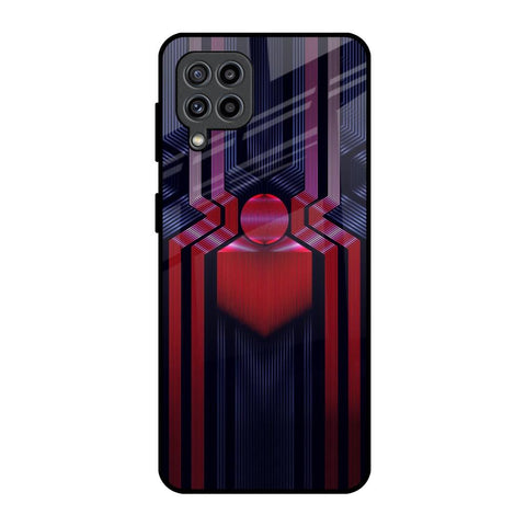 Super Art Logo Samsung Galaxy F22 Glass Back Cover Online