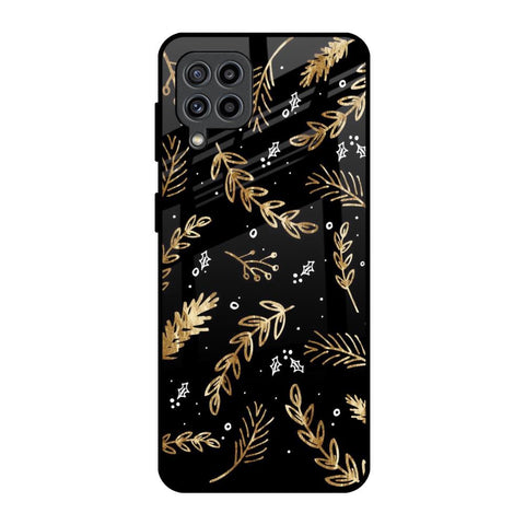 Autumn Leaves Samsung Galaxy F22 Glass Back Cover Online