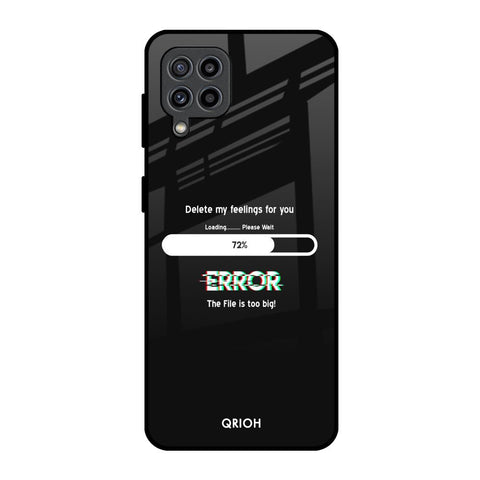 Error Samsung Galaxy F22 Glass Back Cover Online