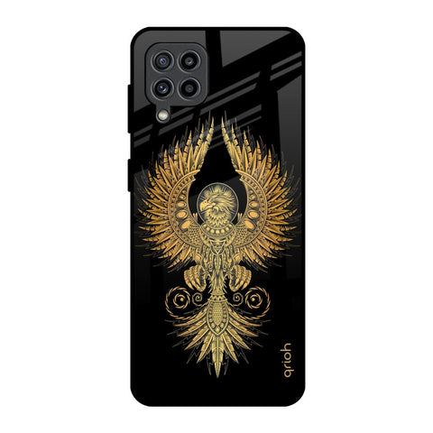 Mythical Phoenix Art Samsung Galaxy F22 Glass Back Cover Online