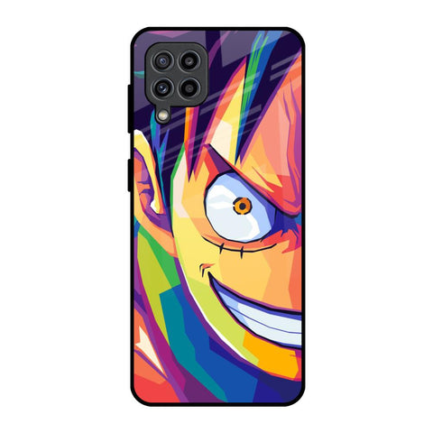 Monkey Wpap Pop Art Samsung Galaxy F22 Glass Back Cover Online