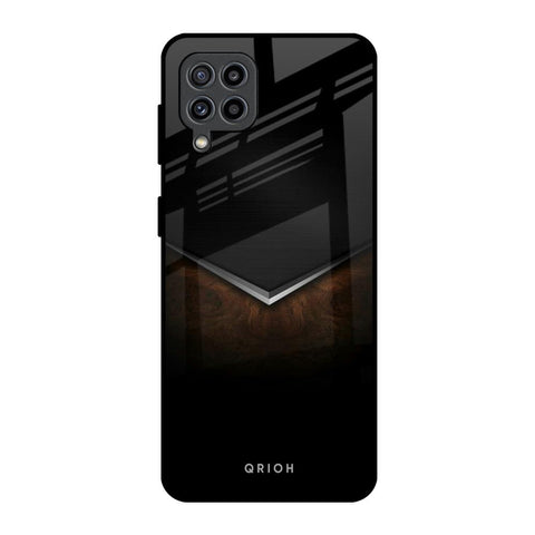 Dark Walnut Samsung Galaxy F22 Glass Back Cover Online