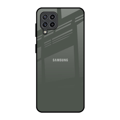 Charcoal Samsung Galaxy F22 Glass Back Cover Online