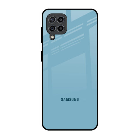 Sapphire Samsung Galaxy F22 Glass Back Cover Online