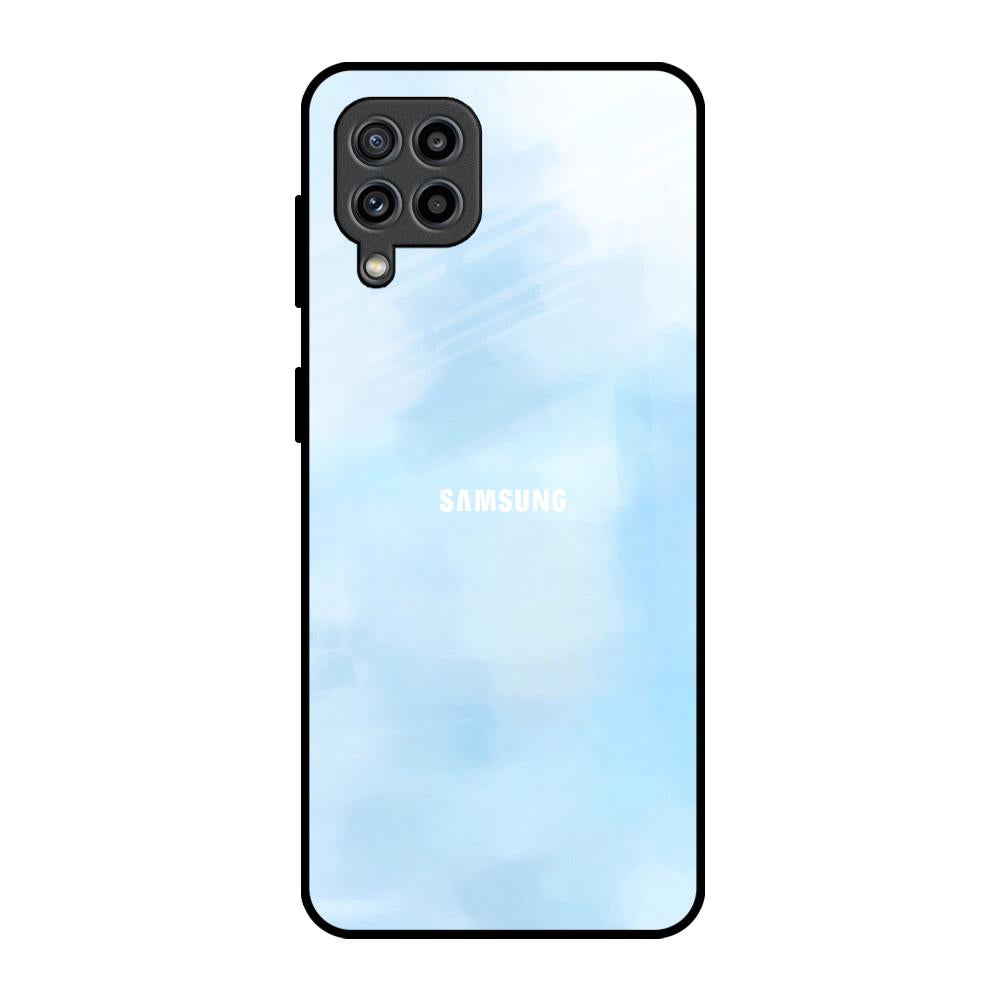 Bright Sky Samsung Galaxy F22 Glass Back Cover Online