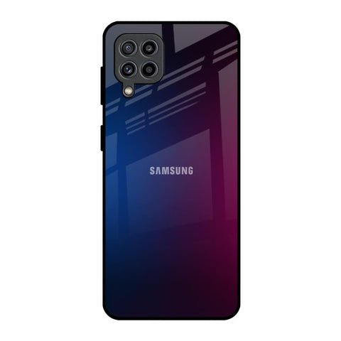 Mix Gradient Shade Samsung Galaxy F22 Glass Back Cover Online