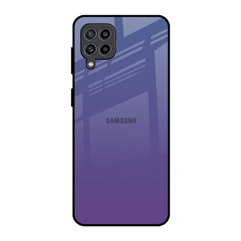 Indigo Pastel Samsung Galaxy F22 Glass Back Cover Online