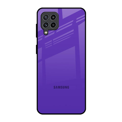 Amethyst Purple Samsung Galaxy F22 Glass Back Cover Online