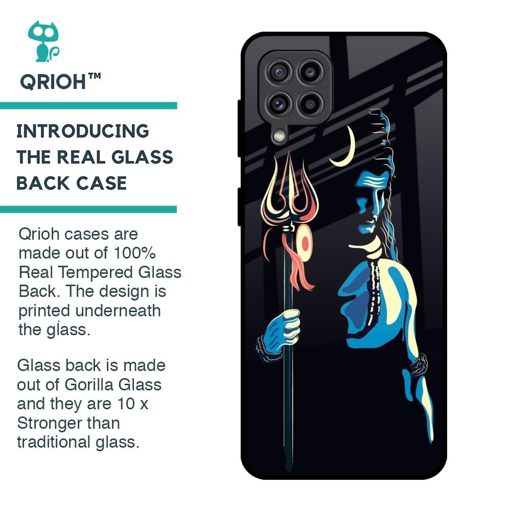 Mahakal Glass Case For Samsung Galaxy F22