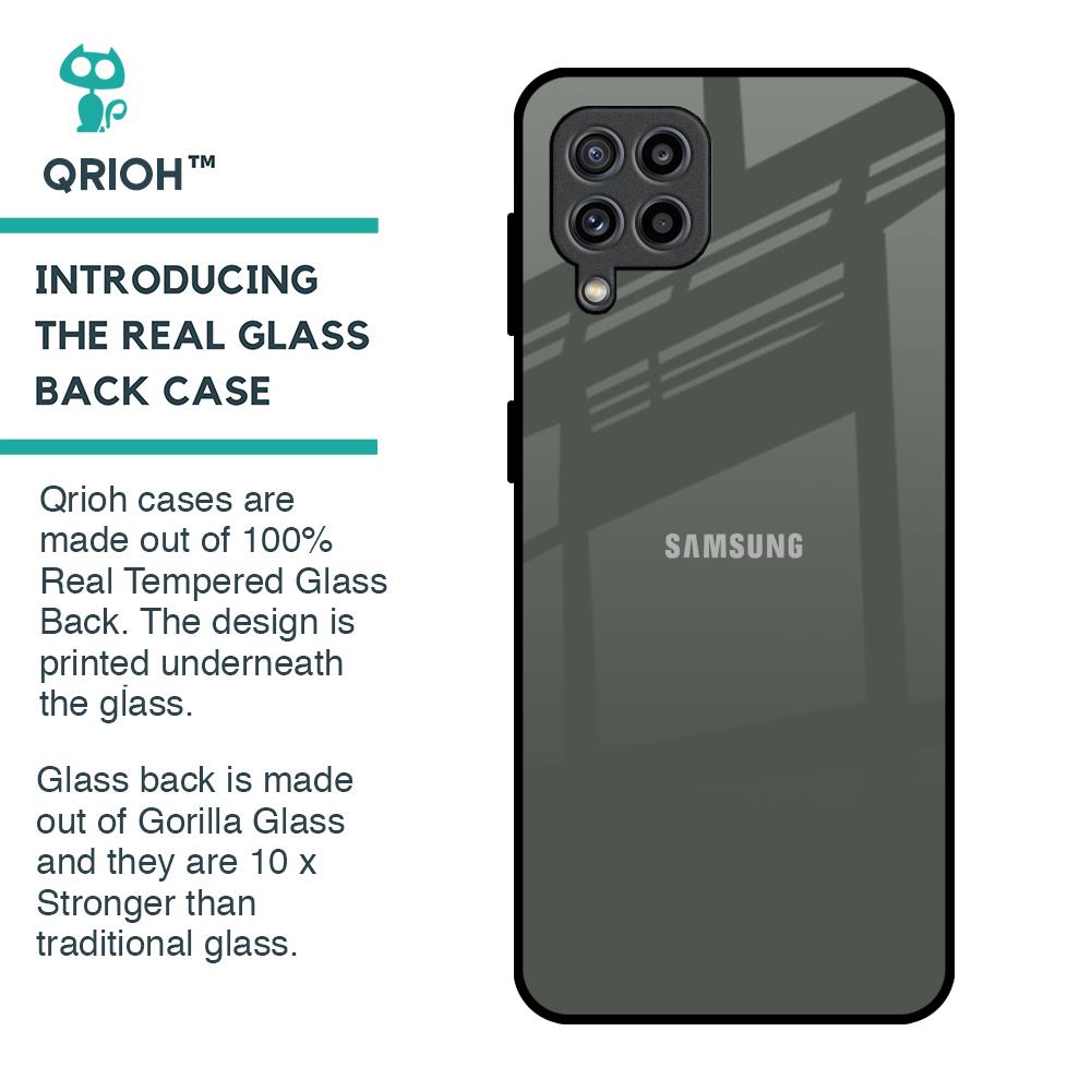 Charcoal Glass Case for Samsung Galaxy F22