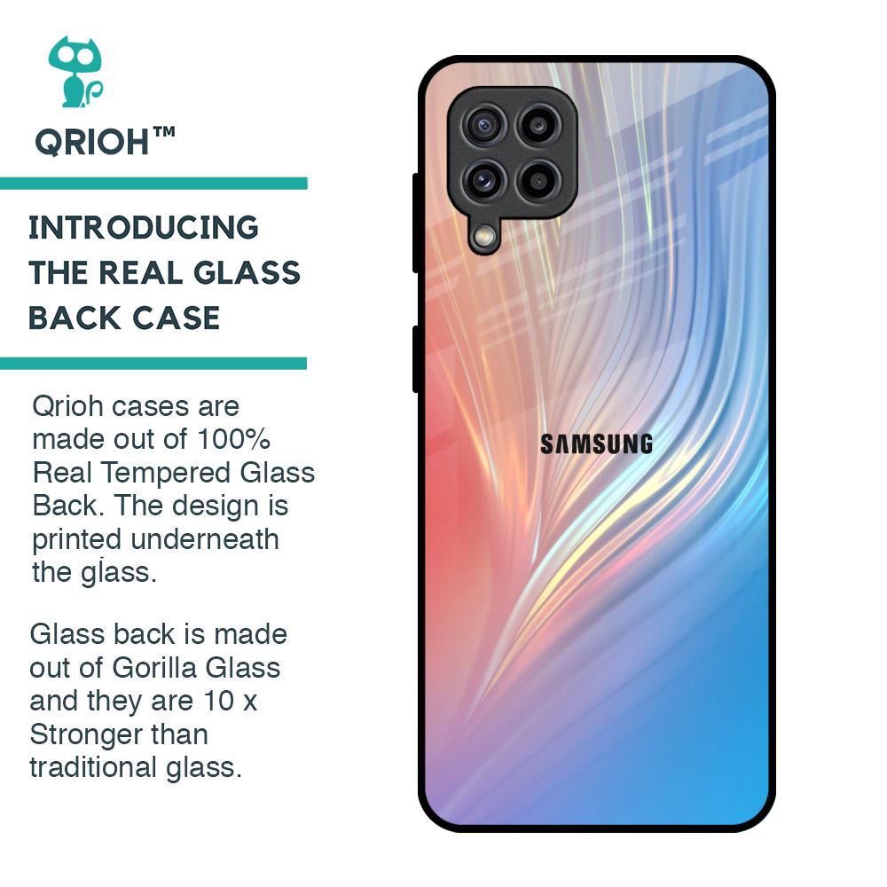 Mystic Aurora Glass Case for Samsung Galaxy F22