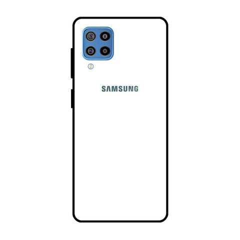Arctic White Samsung Galaxy F22 Glass Cases & Covers Online