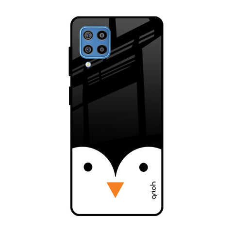 Cute Penguin Samsung Galaxy F22 Glass Cases & Covers Online