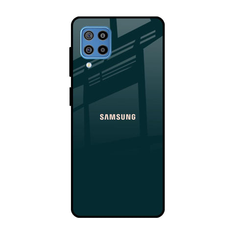 Hunter Green Samsung Galaxy F22 Glass Cases & Covers Online