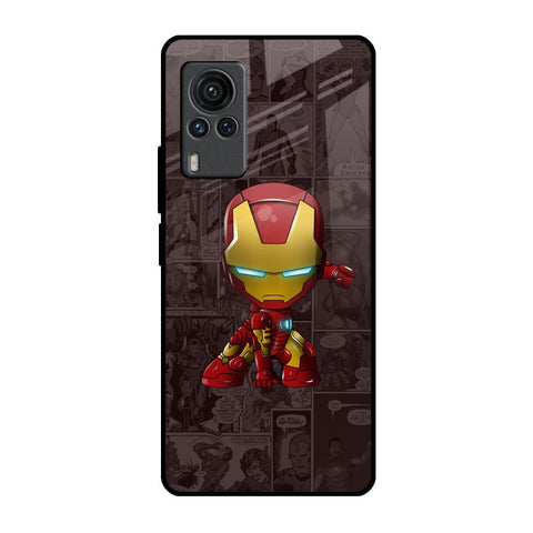 Angry Baby Super Hero Vivo X60 PRO Glass Back Cover Online
