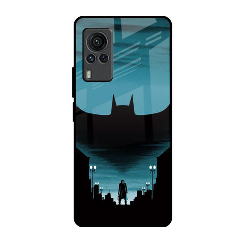 Cyan Bat Vivo X60 PRO Glass Back Cover Online