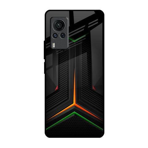 Modern Ultra Chevron Vivo X60 PRO Glass Back Cover Online