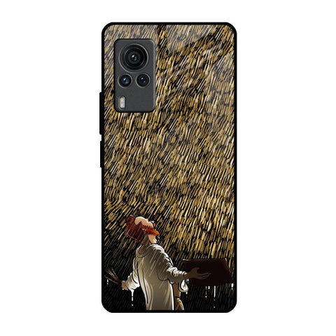 Rain Festival Vivo X60 PRO Glass Back Cover Online