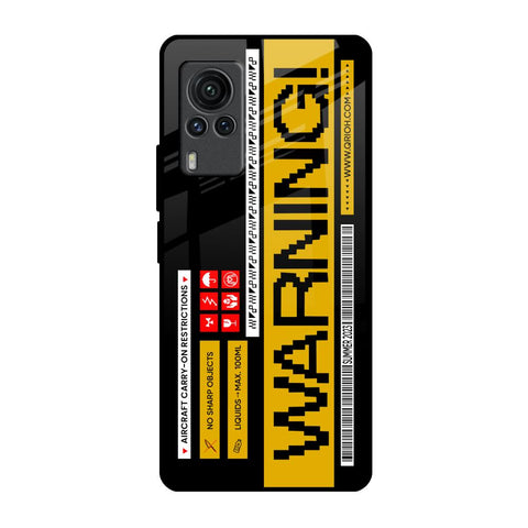 Aircraft Warning Vivo X60 PRO Glass Back Cover Online