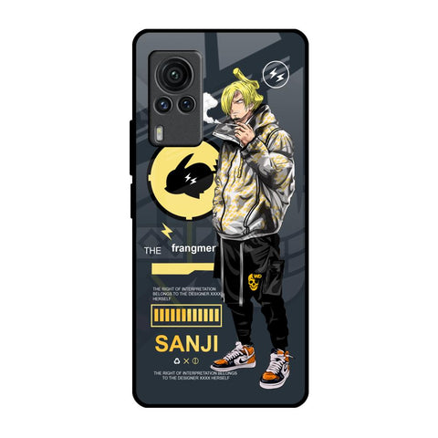 Cool Sanji Vivo X60 PRO Glass Back Cover Online