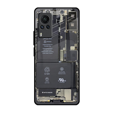 Skeleton Inside Vivo X60 PRO Glass Back Cover Online