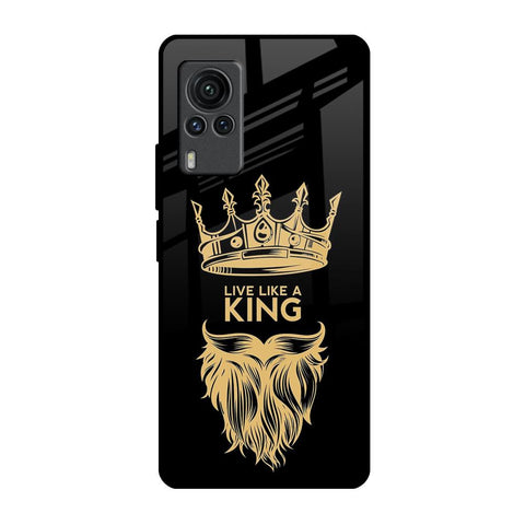 King Life Vivo X60 PRO Glass Back Cover Online
