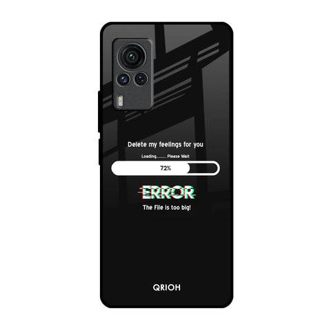 Error Vivo X60 PRO Glass Back Cover Online