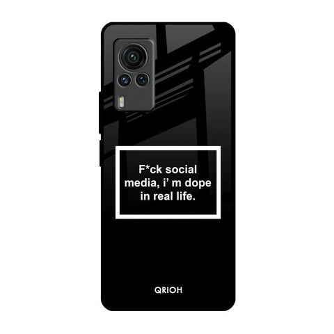 Dope In Life Vivo X60 PRO Glass Back Cover Online
