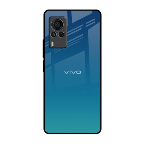 Celestial Blue Vivo X60 PRO Glass Back Cover Online