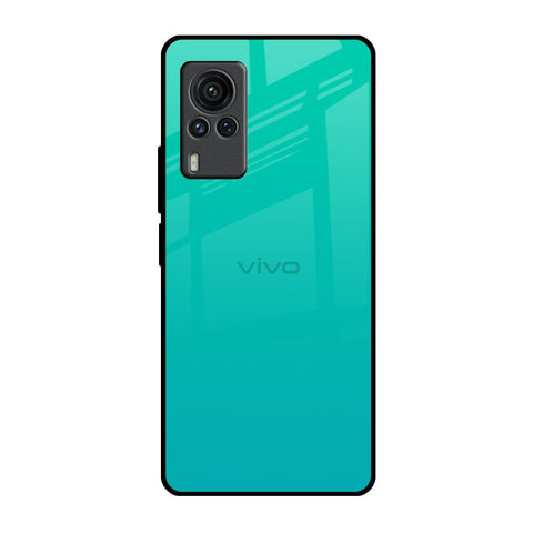 Cuba Blue Vivo X60 PRO Glass Back Cover Online