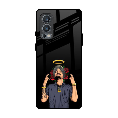 Punjabi Singer Poster OnePlus Nord 2 Glass Back Cover Online