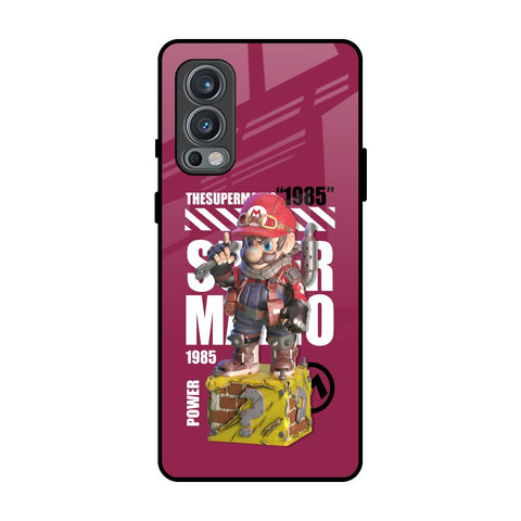 Gangster Hero OnePlus Nord 2 Glass Back Cover Online