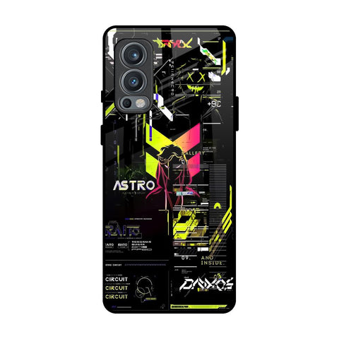 Astro Glitch OnePlus Nord 2 Glass Back Cover Online