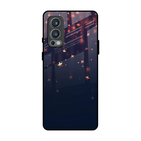 Falling Stars OnePlus Nord 2 Glass Back Cover Online