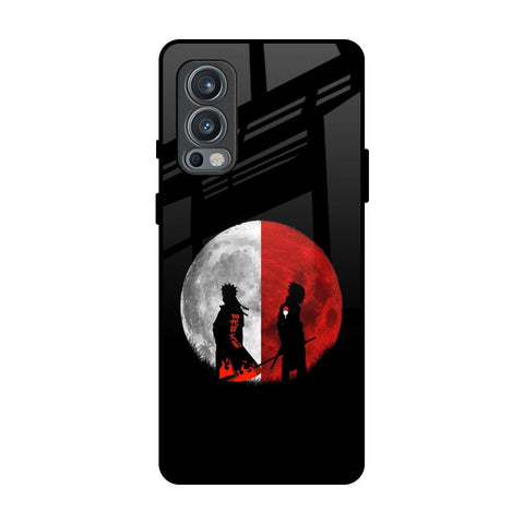 Anime Red Moon OnePlus Nord 2 Glass Back Cover Online