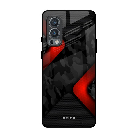 Modern Camo Abstract OnePlus Nord 2 Glass Back Cover Online