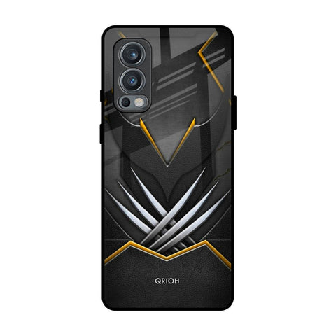 Black Warrior OnePlus Nord 2 Glass Back Cover Online