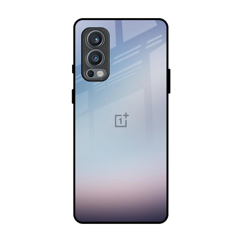 Light Sky Texture OnePlus Nord 2 Glass Back Cover Online