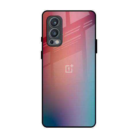 Dusty Multi Gradient OnePlus Nord 2 Glass Back Cover Online