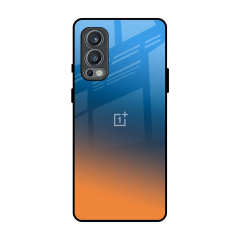 Sunset Of Ocean OnePlus Nord 2 Glass Back Cover Online