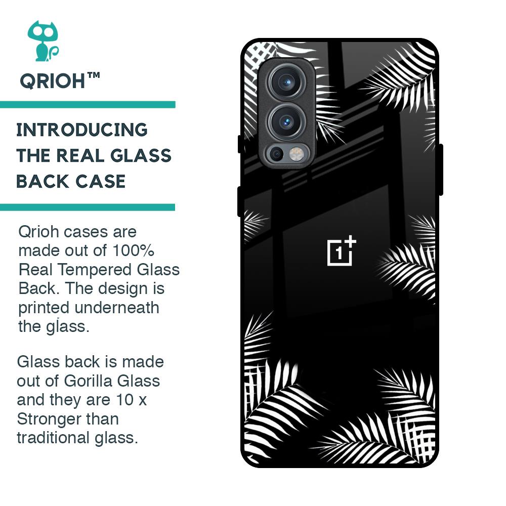 Zealand Fern Design Glass Case For OnePlus Nord 2