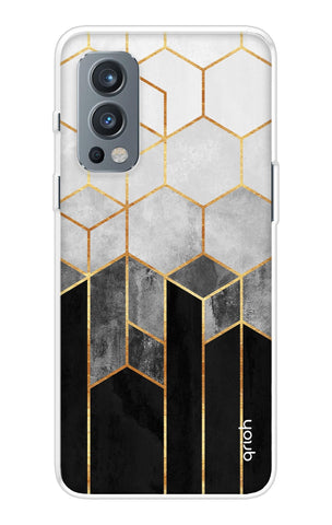 Hexagonal Pattern OnePlus Nord 2 Back Cover