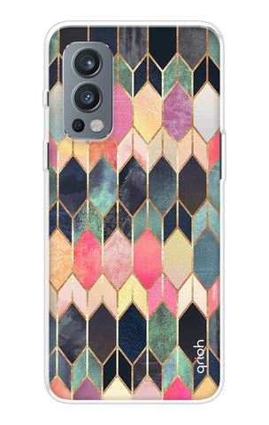 Shimmery Pattern OnePlus Nord 2 Back Cover