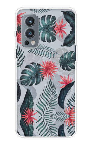Retro Floral Leaf OnePlus Nord 2 Back Cover