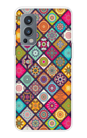 Multicolor Mandala OnePlus Nord 2 Back Cover
