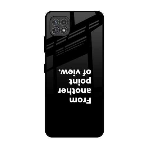 Motivation Samsung Galaxy A22 5G Glass Back Cover Online