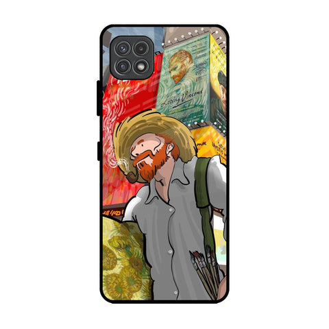 Loving Vincent Samsung Galaxy A22 5G Glass Back Cover Online