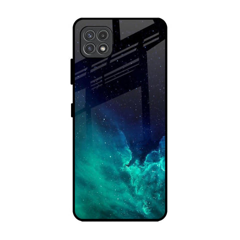 Winter Sky Zone Samsung Galaxy A22 5G Glass Back Cover Online